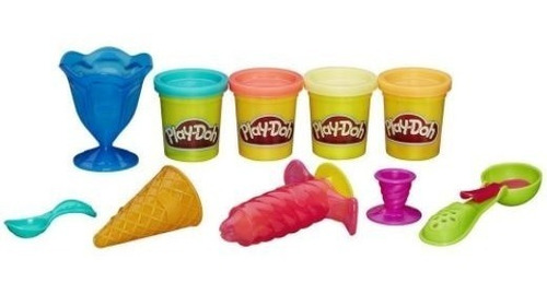 Foto 4 pulgar | Play Doh Delicias Heladas Kitchen Hasbro