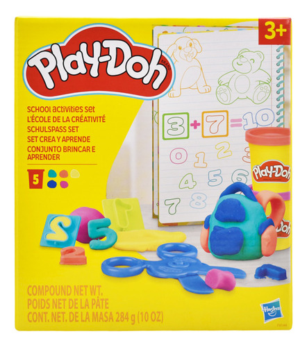 Foto 2 pulgar | Play Doh Set Crea Y Aprende 284g Hasbro
