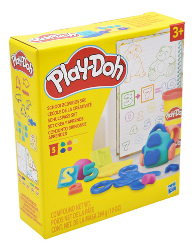 Foto 3 pulgar | Play Doh Set Crea Y Aprende 284g Hasbro
