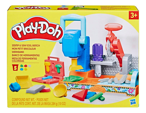 Foto 2 pulgar | Play Doh Banco De Herramientas 284g Hasbro