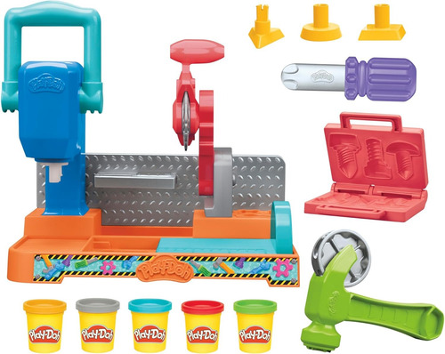 Foto 3 pulgar | Play Doh Banco De Herramientas 284g Hasbro