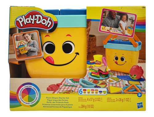 Foto 2 pulgar | Play Doh Primeras Creaciones Para El Picnic 284g Hasbro