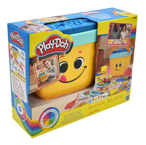 Foto 3 pulgar | Play Doh Primeras Creaciones Para El Picnic 284g Hasbro