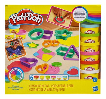 Foto 1 | Play Doh Formas 6 Botes Y 9 Moldes 170g Hasbro