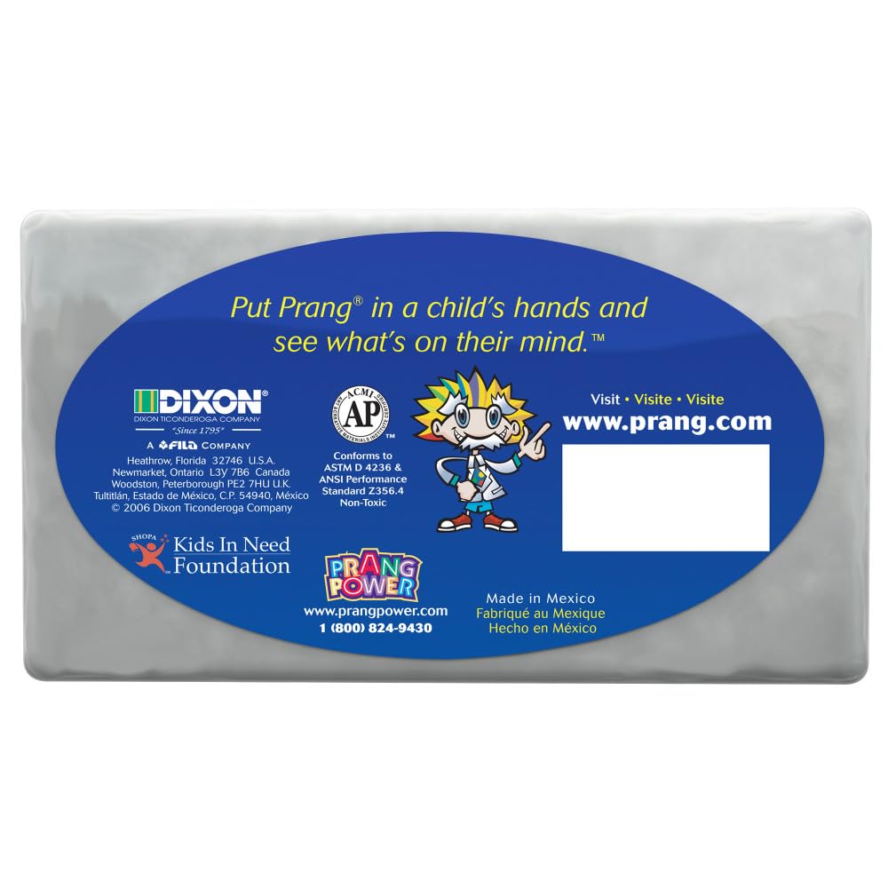 Foto 2 | Arcilla De Modelar Prang Grey De 0,45 Kg Para Niños - Venta Internacional.