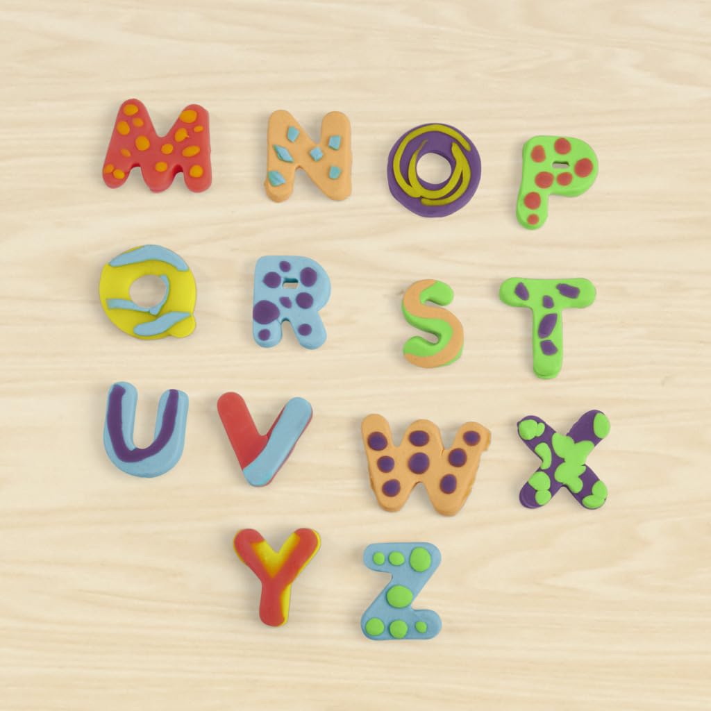 Foto 6 pulgar | Cartas Básicas De Play-doh Con 26 Herramientas Para Estampar Letras - Venta Internacional.