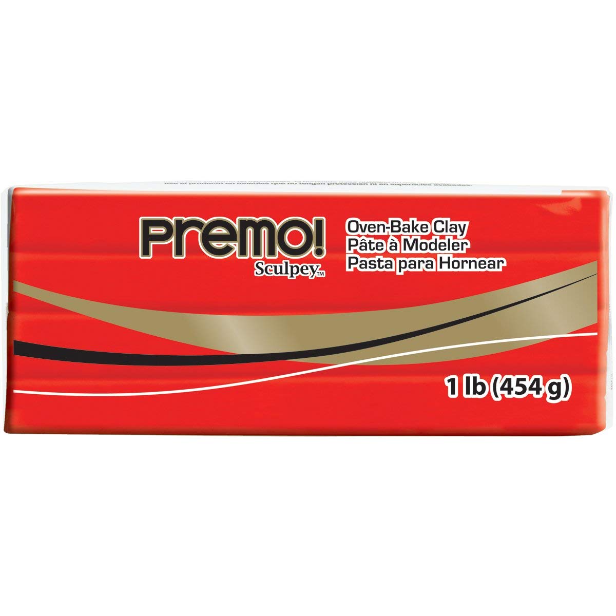 Foto 2 pulgar | Arcilla Polimérica Para Hornear Sculpey Premo  Color Rojo Cadmio  454 G - Venta Internacional.