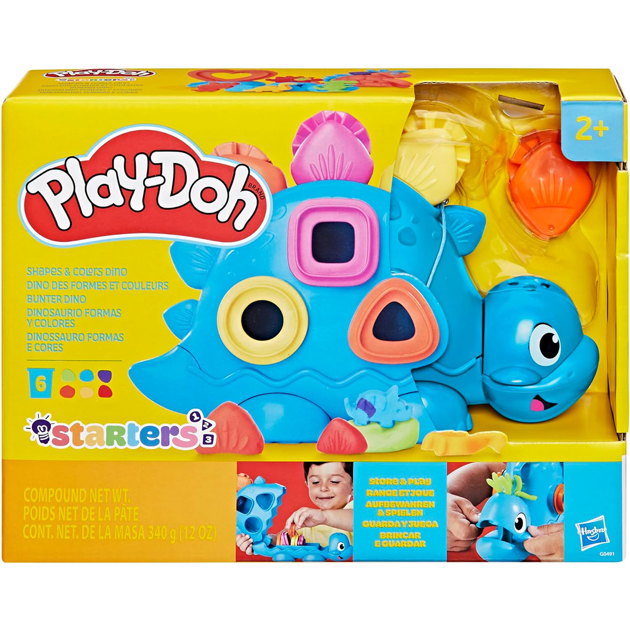 Foto 2 | Play Doh Dinosaurios Formas Y Colores