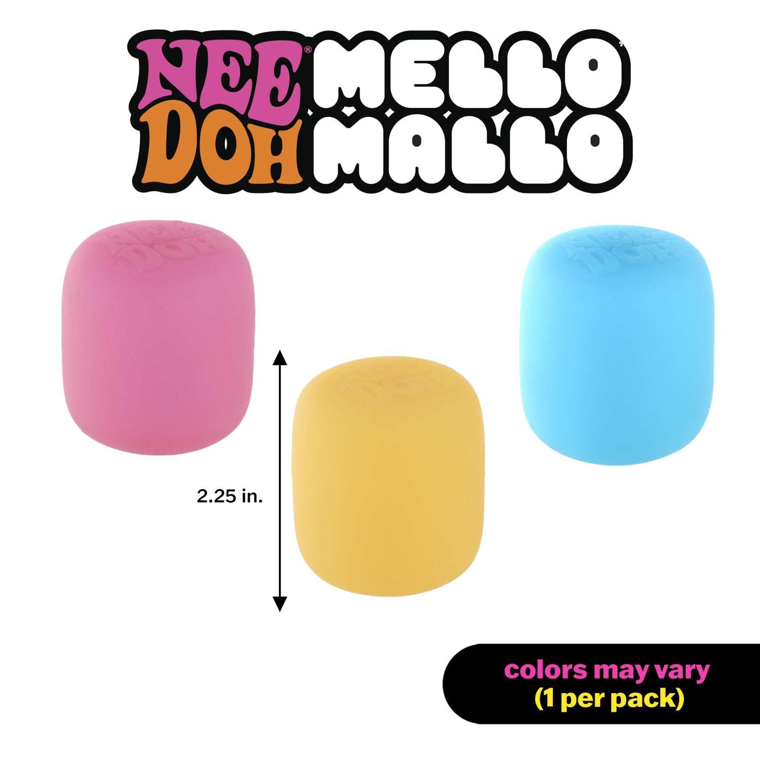 Foto 6 pulgar | Juguete Sensorial Schylling Needoh Mello Mallo Con Relleno De Masa - Venta Internacional.