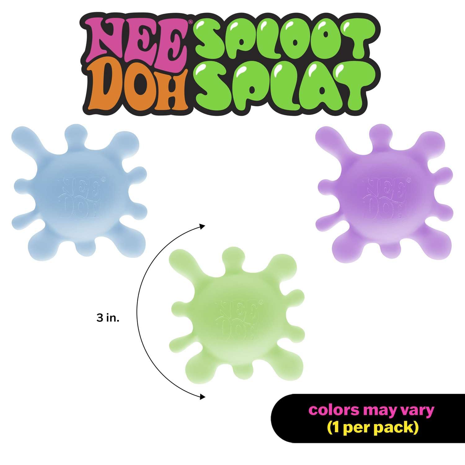 Foto 6 pulgar | Juguete Sensorial Schylling Needoh Splootsplat Para Niños Mayores De 3 Años - Venta Internacional.