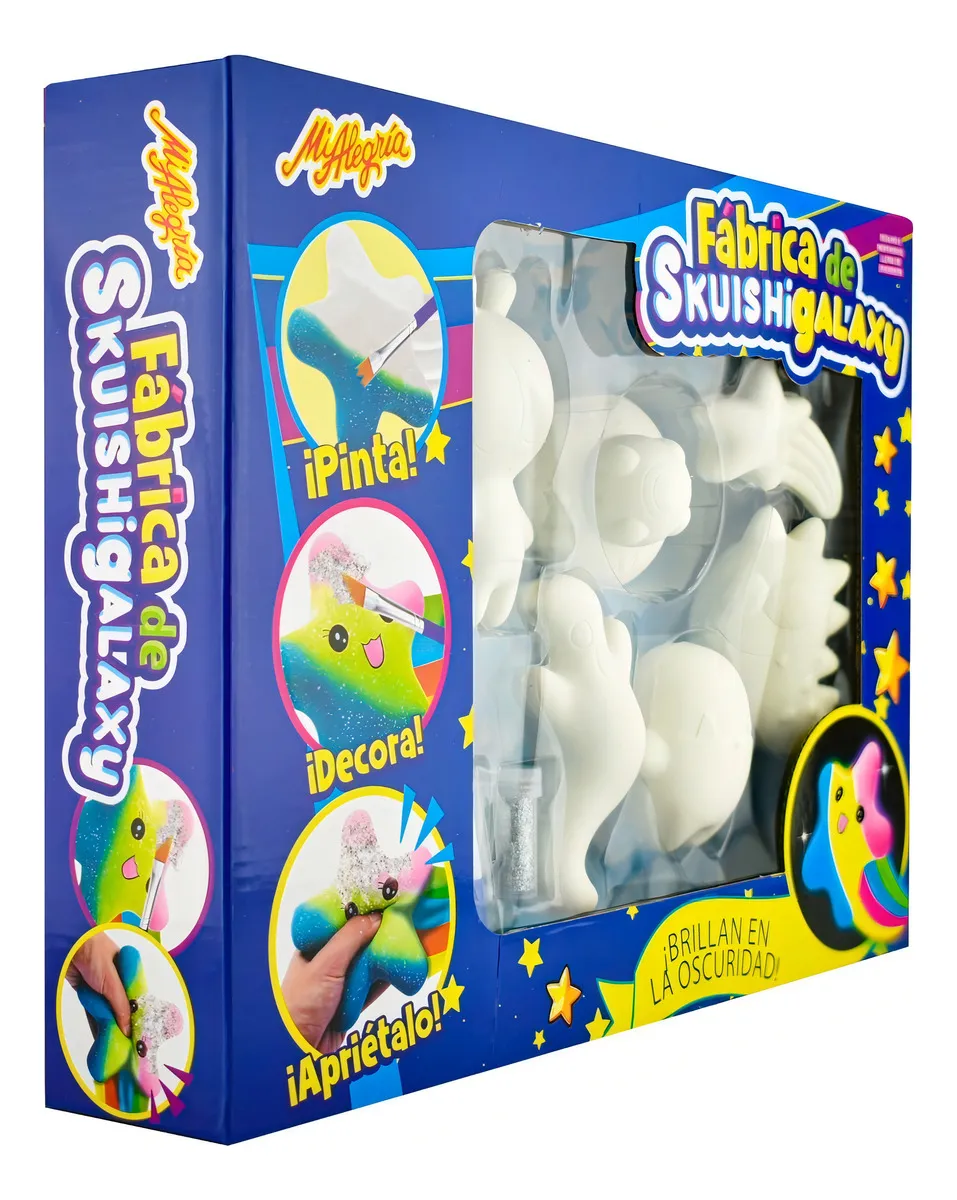 Foto 5 pulgar | Mi Alegría Fábrica De Skuishies Skuishigalaxy - Galaxia