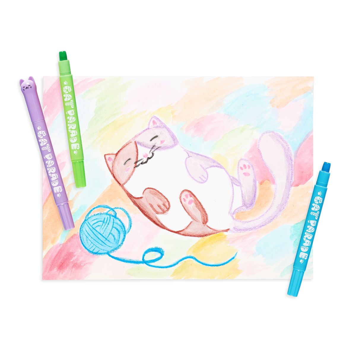 Foto 4 pulgar | Cuaderno para Pintar 20 Hojas Ooly Multicolor