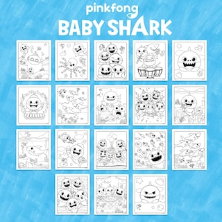 Foto 4 | Venta Internacional- Libro para Colorear Crayola Baby Shark