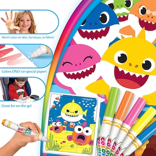 Foto 5 | Venta Internacional- Libro para Colorear Crayola Baby Shark