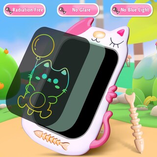 Foto 4 | Venta Internacional - Tableta De Escritura Lcd Drawing Doodle Board Gjzz Para Niños, Color Rosa