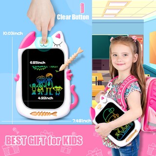Foto 5 | Venta Internacional - Tableta De Escritura Lcd Drawing Doodle Board Gjzz Para Niños, Color Rosa