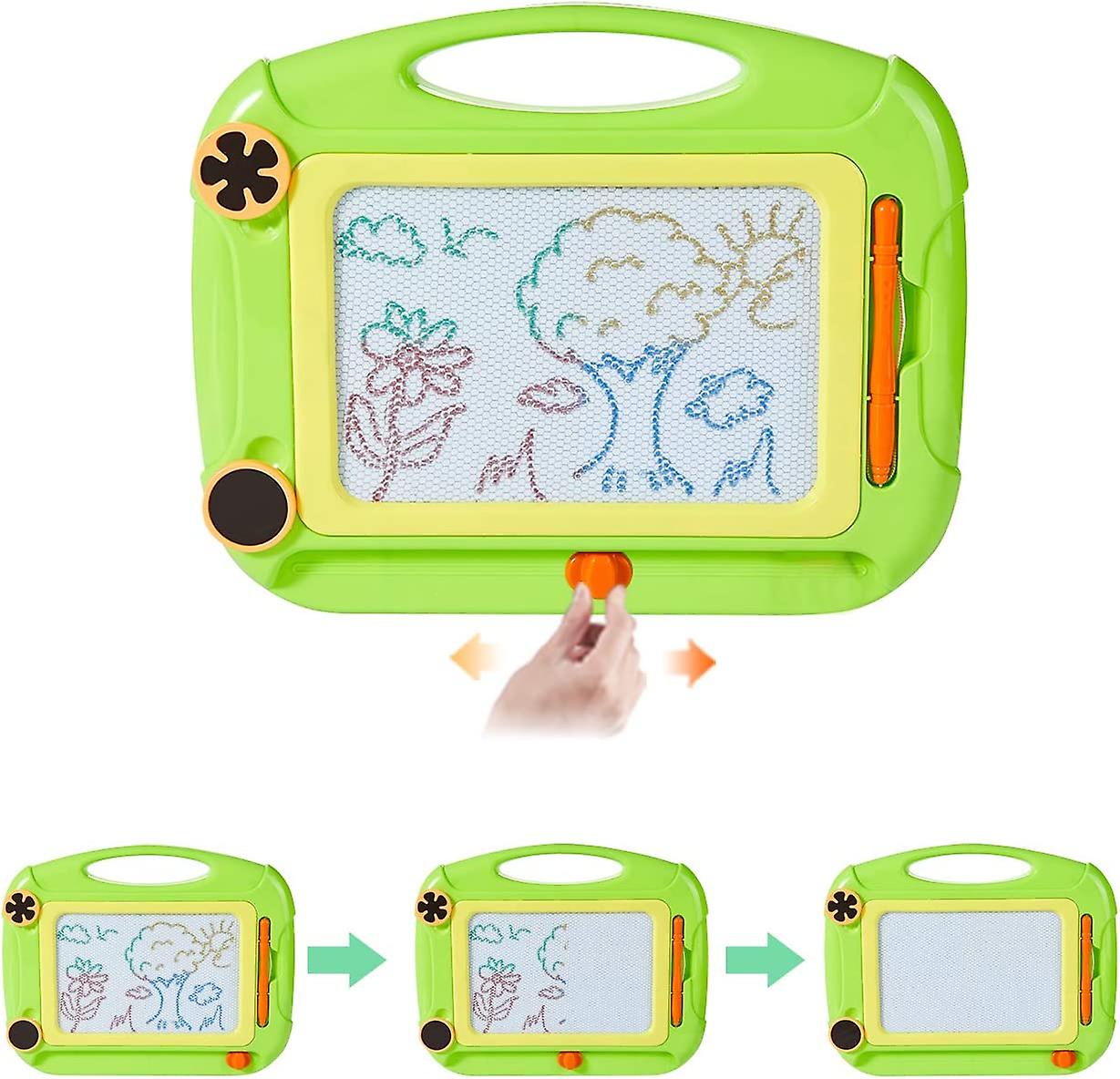 Foto 5 pulgar | Venta Internacional - Bloc De Dibujo Magnético Doodle Para Niños Con Sellos