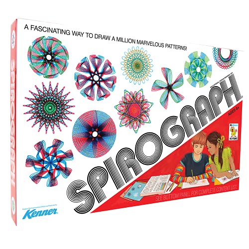 Venta Internacional - Set De Reproducción Spirograph Retro Deluxe Con 3 Bolígrafos De Diseño