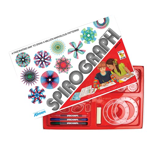 Foto 4 pulgar | Venta Internacional - Set De Reproducción Spirograph Retro Deluxe Con 3 Bolígrafos De Diseño