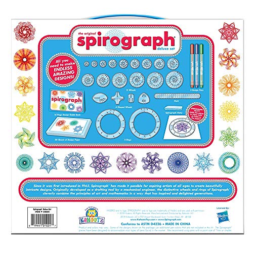 Foto 4 pulgar | Venta Internacional - Kit De Dibujo Artístico Spirograph Deluxe Con Estuche Y Papel De Diseño