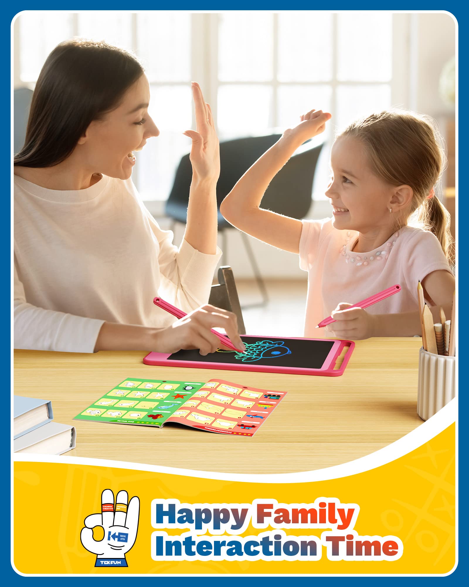 Foto 8 pulgar | Venta Internacional - Tableta De Escritura Lcd Tekfun Para Niños De Más De 3 Años Con Dibujo Borrable