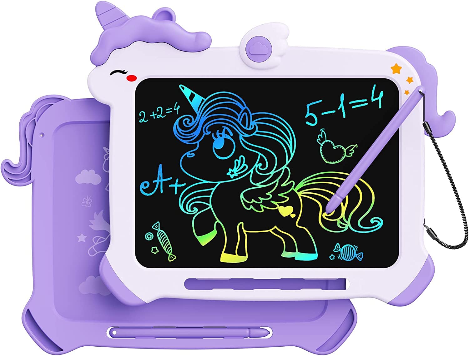 Foto 2 pulgar | Venta Internacional - Tableta De Escritura Lcd Kikapabi Unicorn Colorida Screen Girls 3+