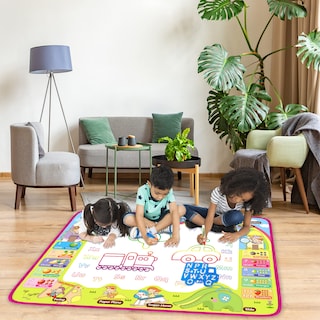 Foto 7 | Venta Internacional - Tapete Para Dibujar Agua Hony Kids Doodle Con Bolígrafos Mágicos, 36 X 24 Pulgadas
