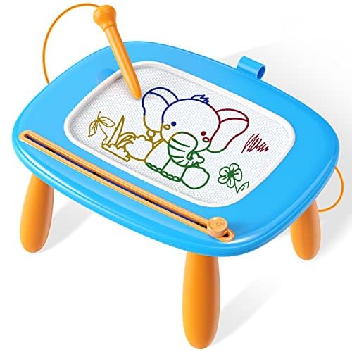 Venta Internacional - Tablero De Dibujo Magnético Seimome Toys Para Niños Pequeños De 1 A 3 Años, Azul