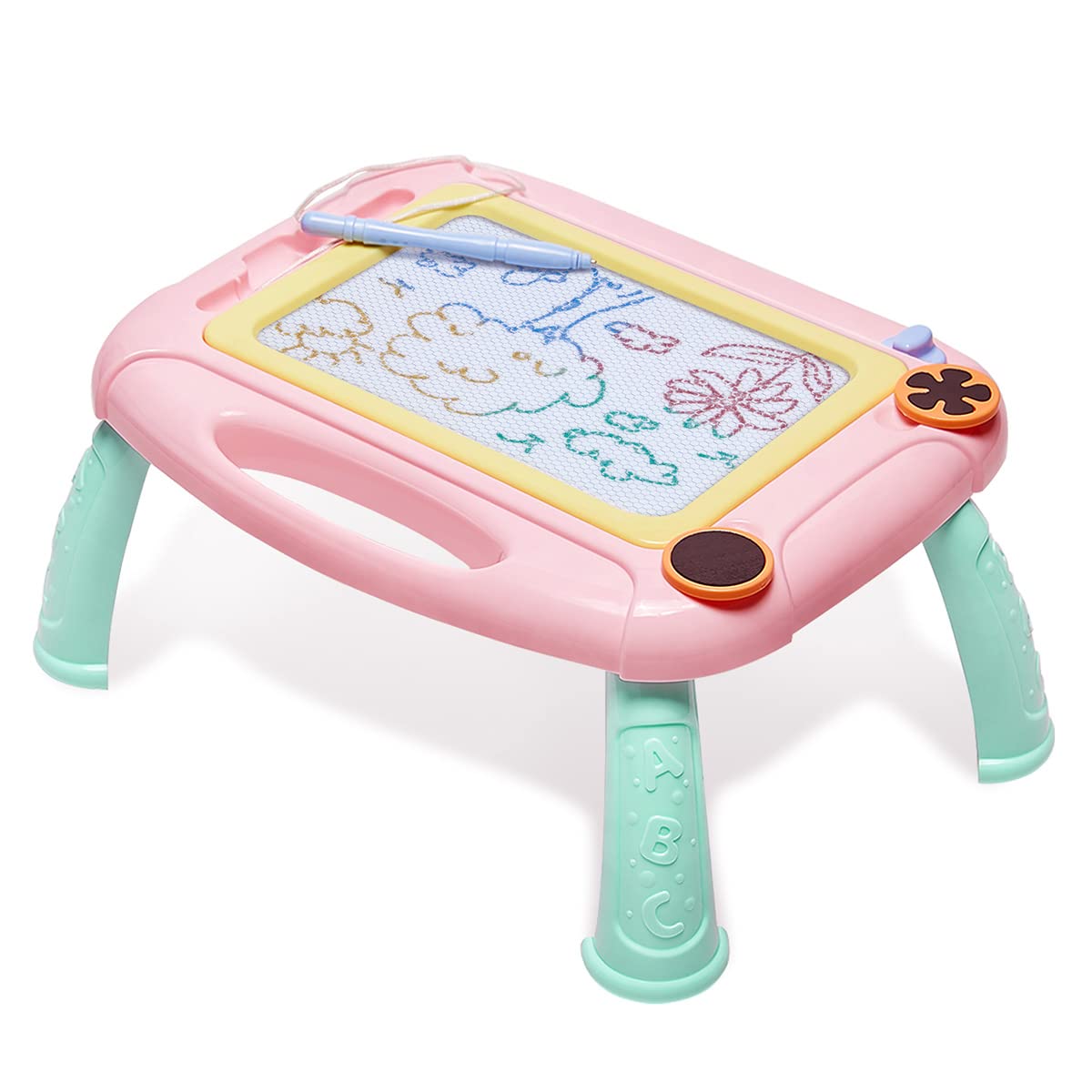 Foto 2 pulgar | Venta Internacional - Tablero De Dibujo Magnético Matesy Toys Para Niñas De 1 A 2 Años