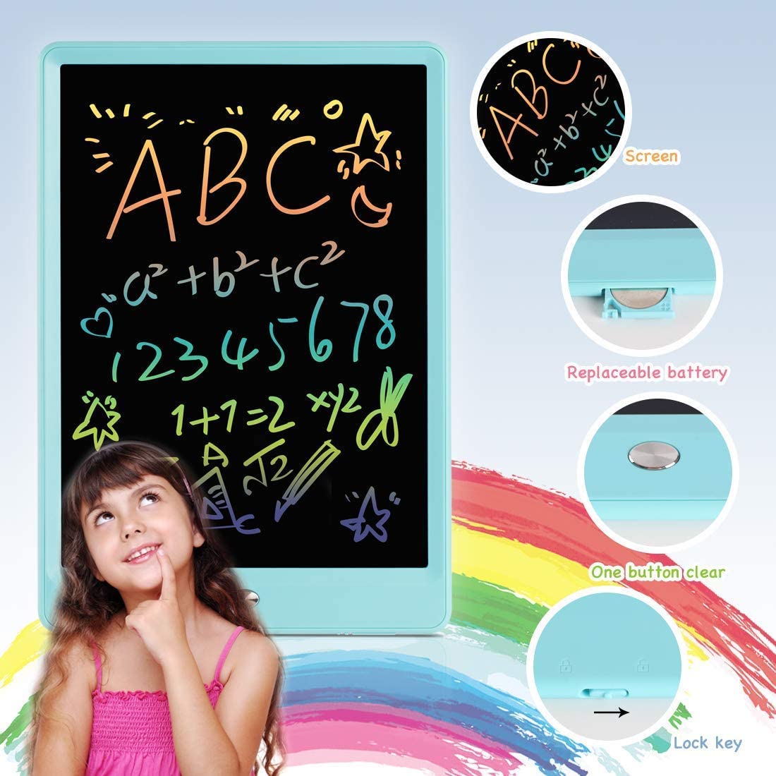 Foto 5 pulgar | Venta Internacional - Tableta De Escritura Lcd Doodle Board Orsen De 10 Pulgadas Para Niños
