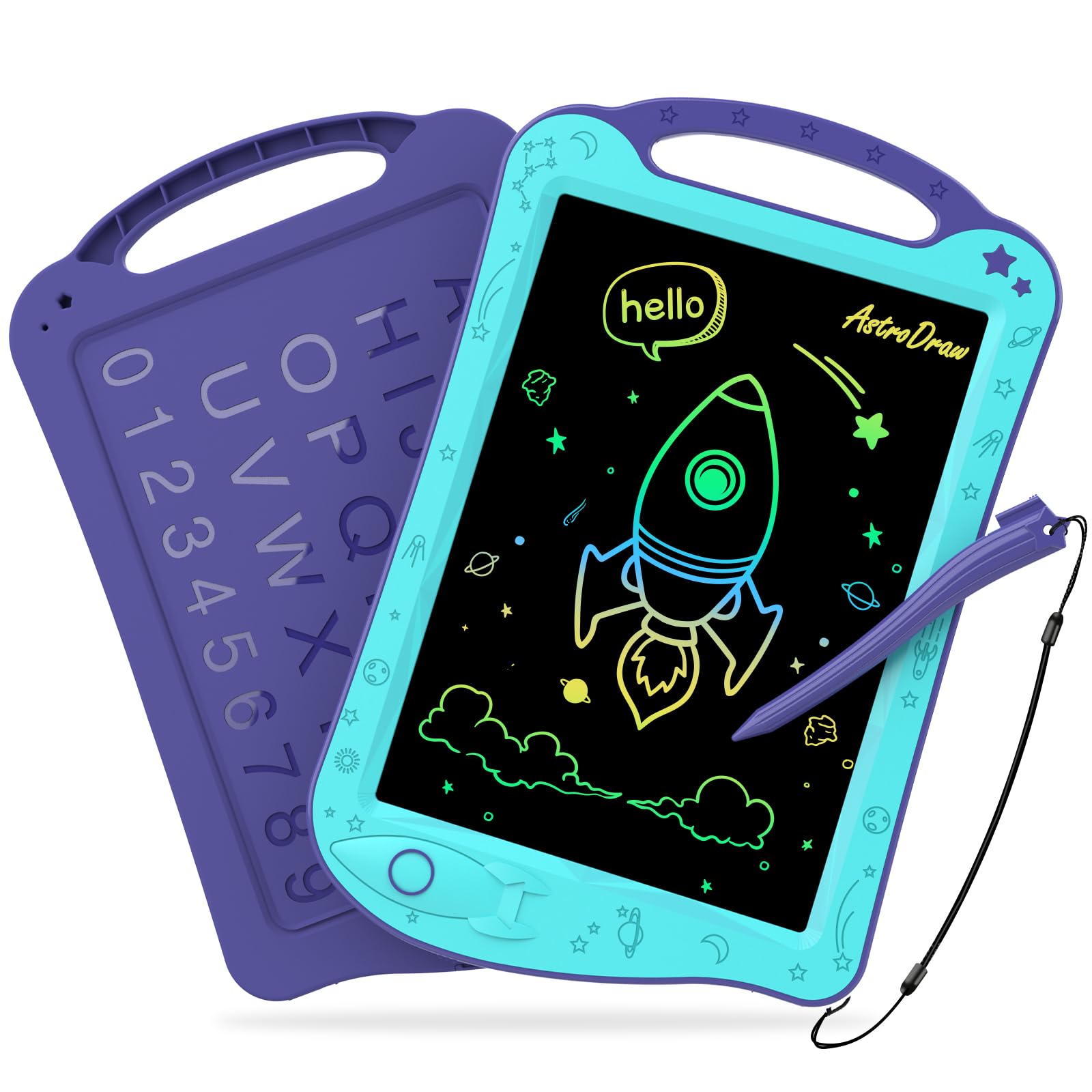 Venta Internacional - Bloc De Dibujo Homestec Astrodraw, Tableta De Escritura Lcd Para Niños De 3 A 6 Años