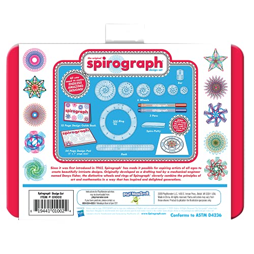 Foto 6 | Venta Internacional - Set De Diseño Spirograph Classic Gear Con Estaño Y Guía De Diseño