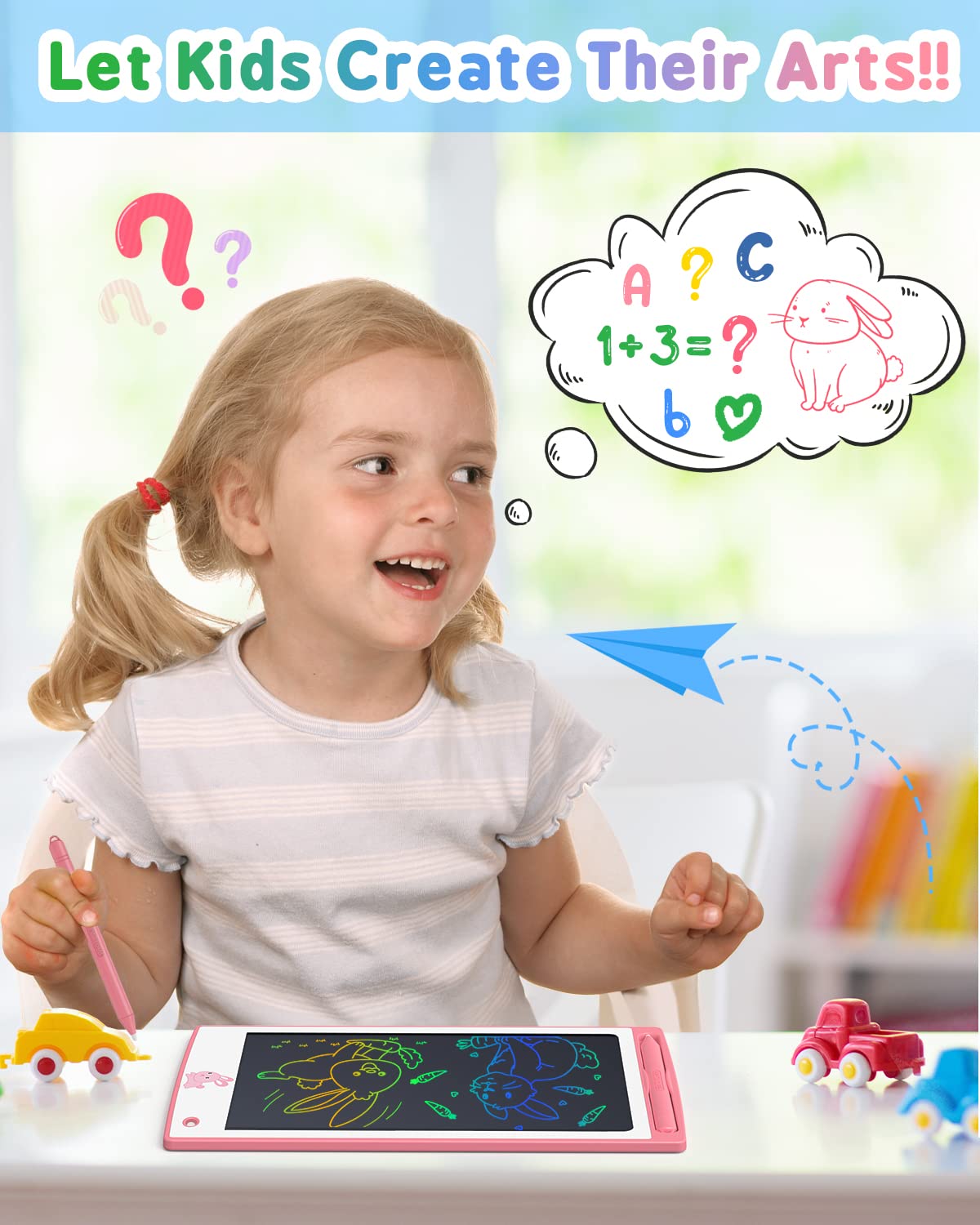 Foto 8 pulgar | Venta Internacional - Tabletas De Escritura Lcd Baveel, Paquete De 3 Unidades Para Niños De 2 A 6 Años
