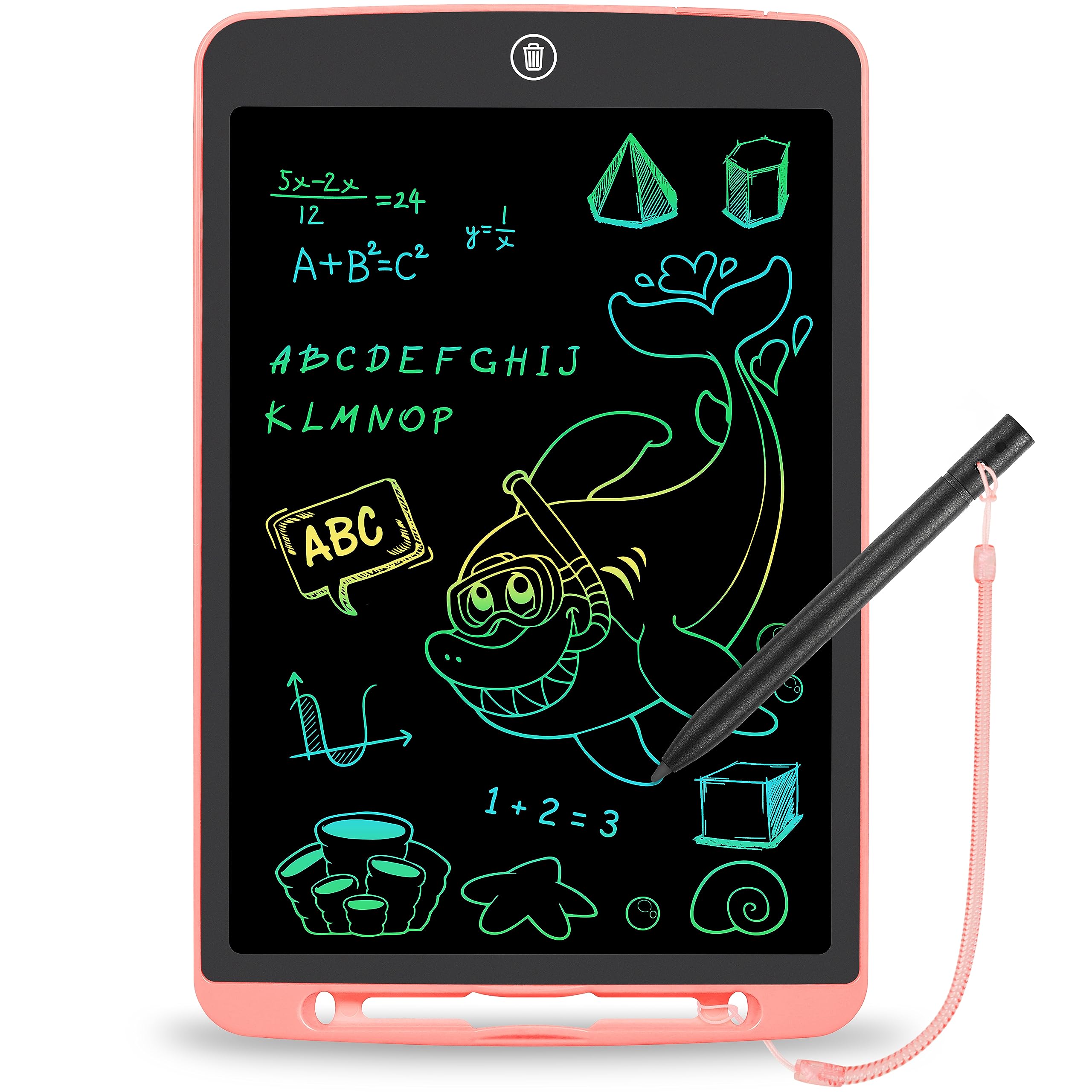 Venta Internacional - Tableta De Escritura Lcd Street Walk Para Niños De 12 Pulgadas, Rosa