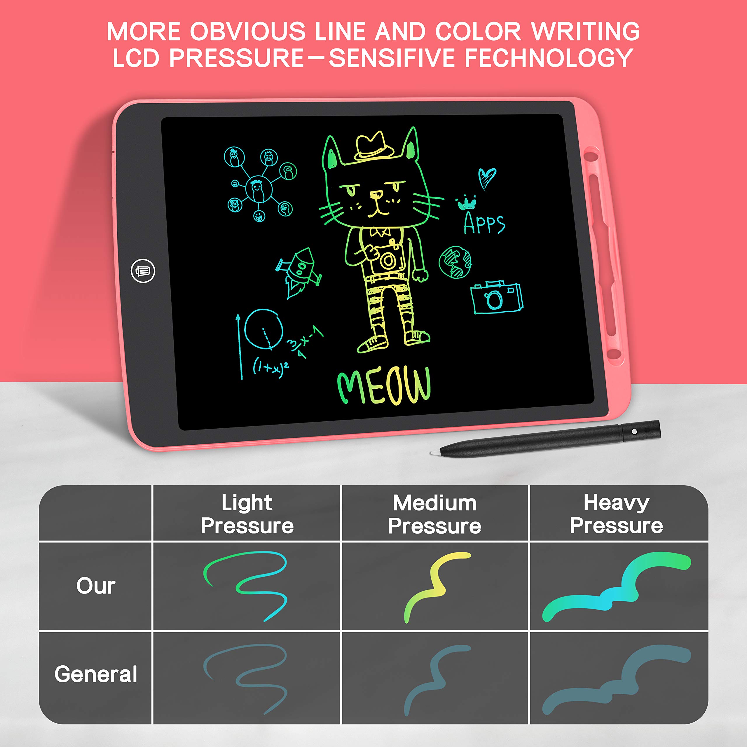 Foto 3 pulgar | Venta Internacional - Tableta De Escritura Lcd Street Walk Para Niños De 12 Pulgadas, Rosa