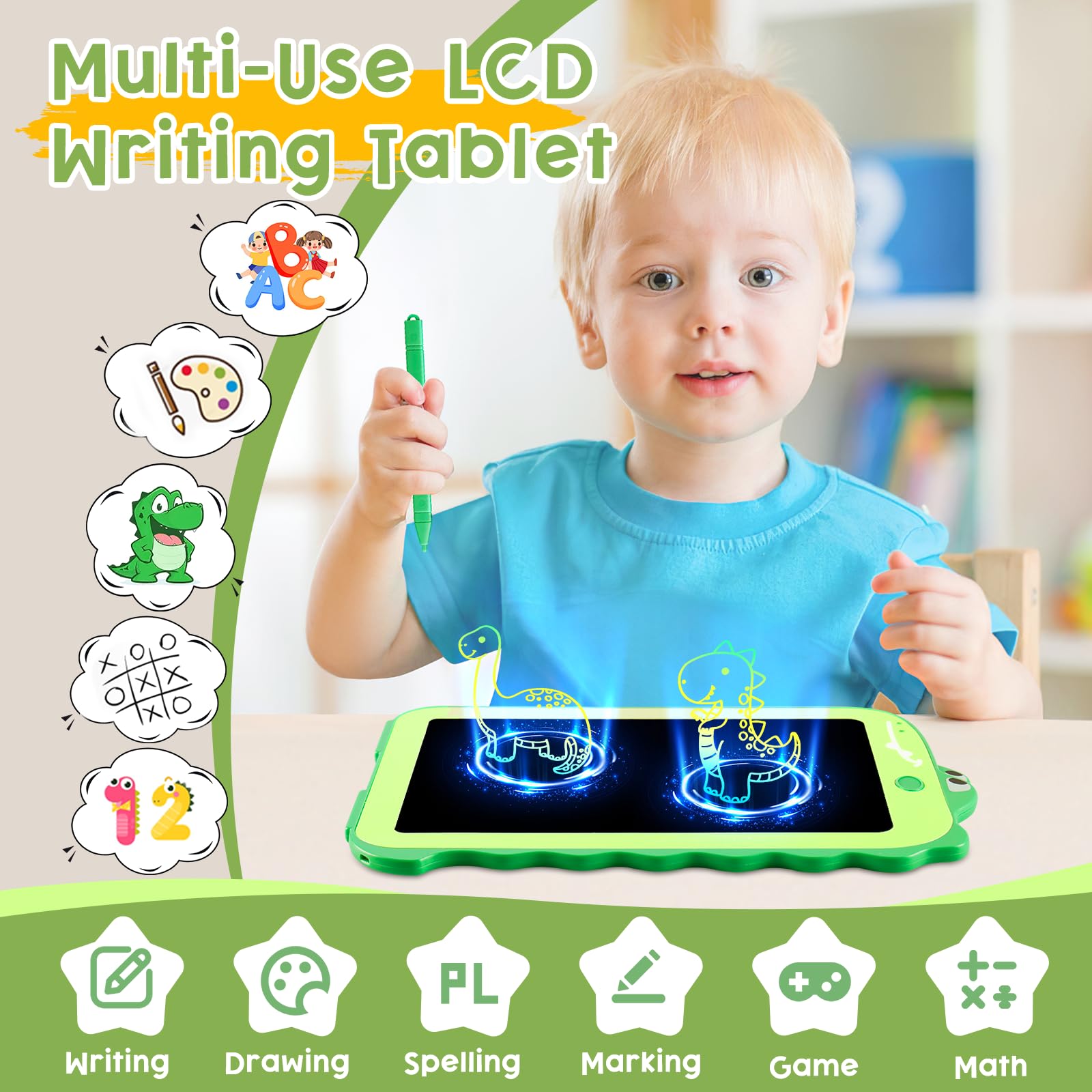 Foto 3 pulgar | Venta Internacional - Tableta De Escritura Lcd Teriph Para Niños De 2 A 8 Años Con Lápiz Capacitivo