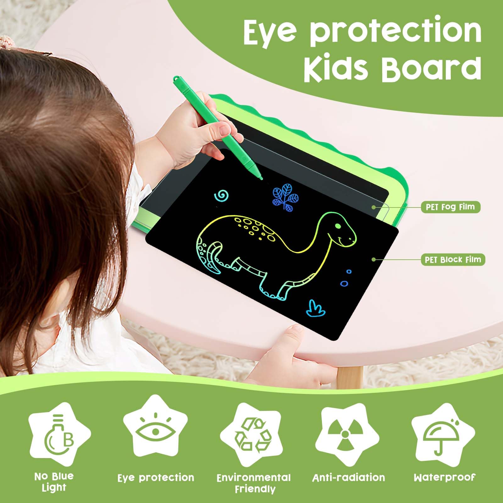 Foto 4 pulgar | Venta Internacional - Tableta De Escritura Lcd Teriph Para Niños De 2 A 8 Años Con Lápiz Capacitivo