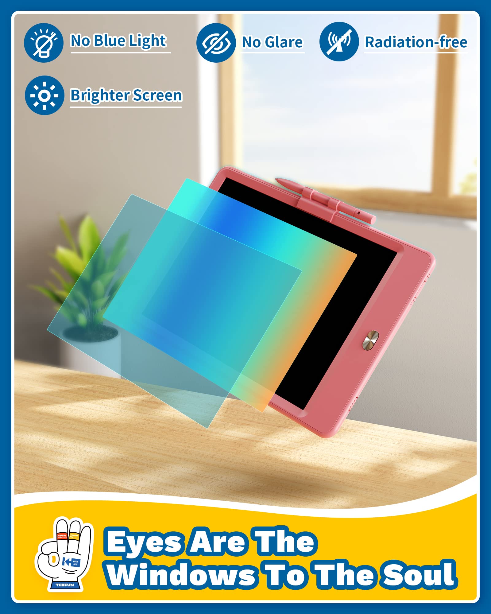 Foto 4 pulgar | Venta Internacional - Tableta De Escritura Lcd Tekfun Doodle Board De 8.5 Pulgadas, Rosa