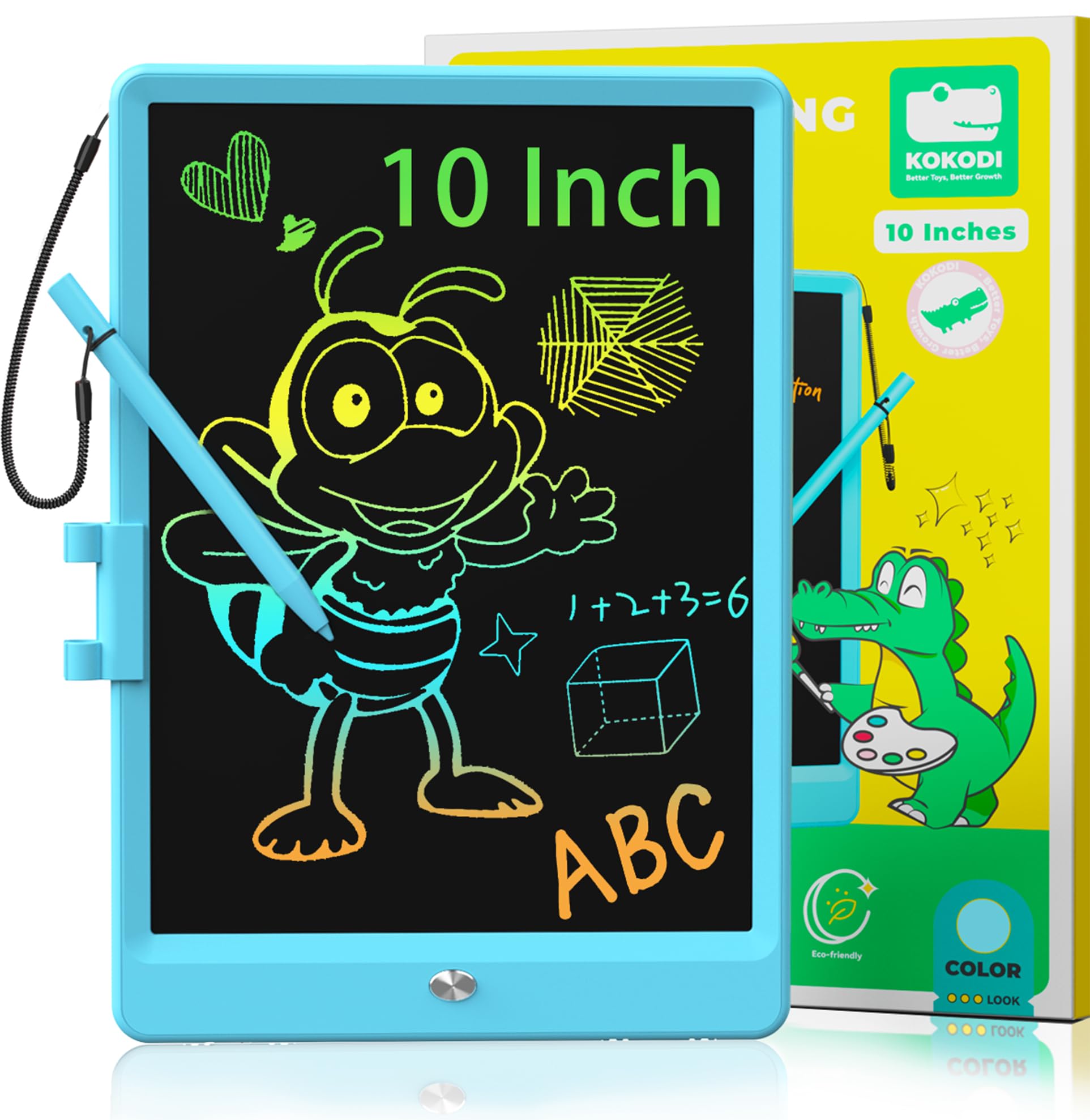 Foto 8 | Venta Internacional - Tableta De Escritura Lcd Kokodi De 10 Pulgadas Colorida Para 3-6 Años
