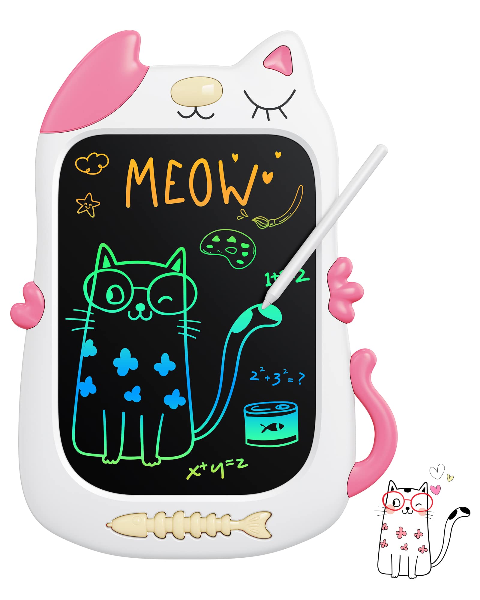 Venta Internacional - Tableta De Escritura Lcd Kokodi Con Forma De Gato De 8.5 Pulgadas Para 3-7 Años