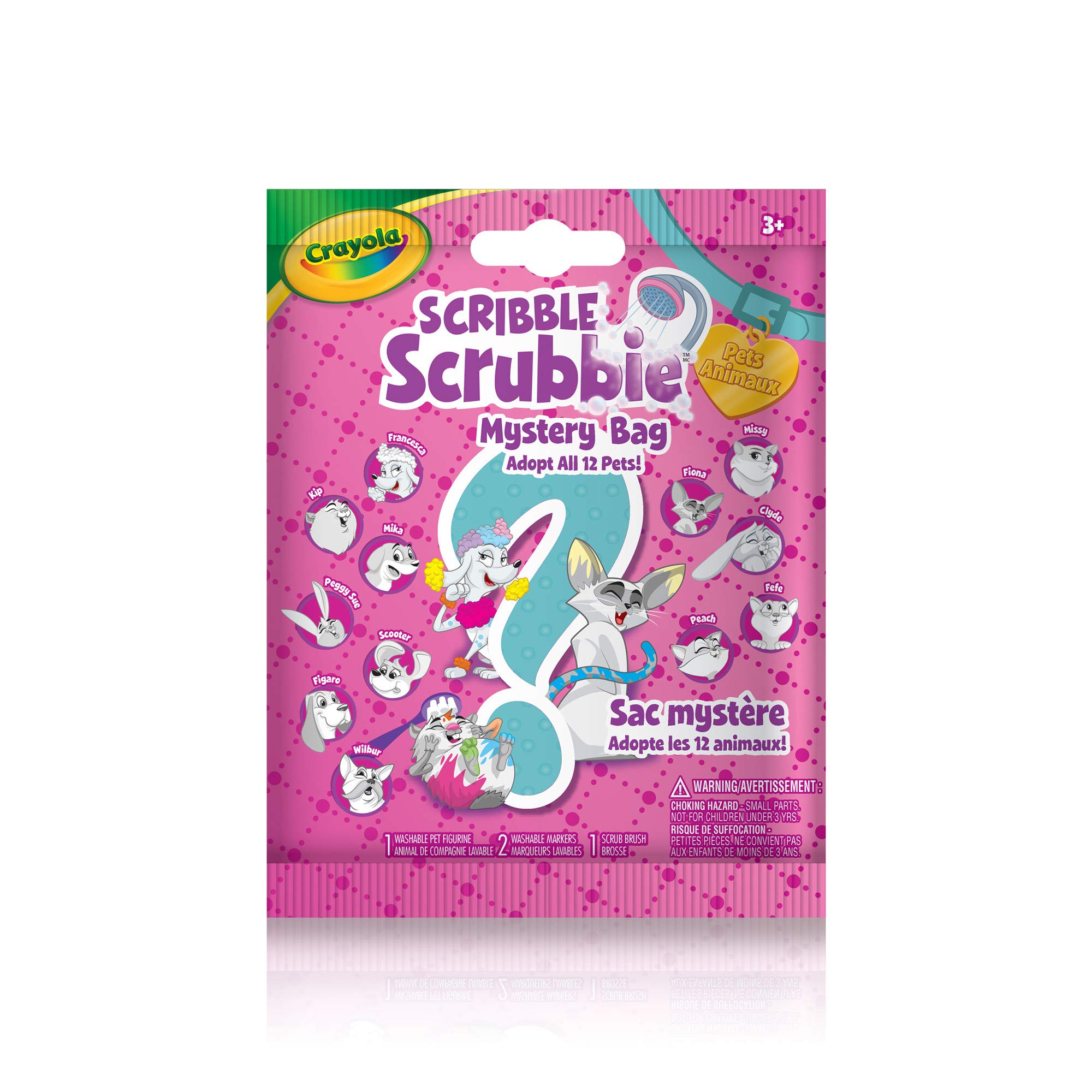 Foto 2 pulgar | Scribble Scrubbie Surprise De Toy Pet Crayola, 1 Unidad, Con Rotuladores - Venta Internacional.