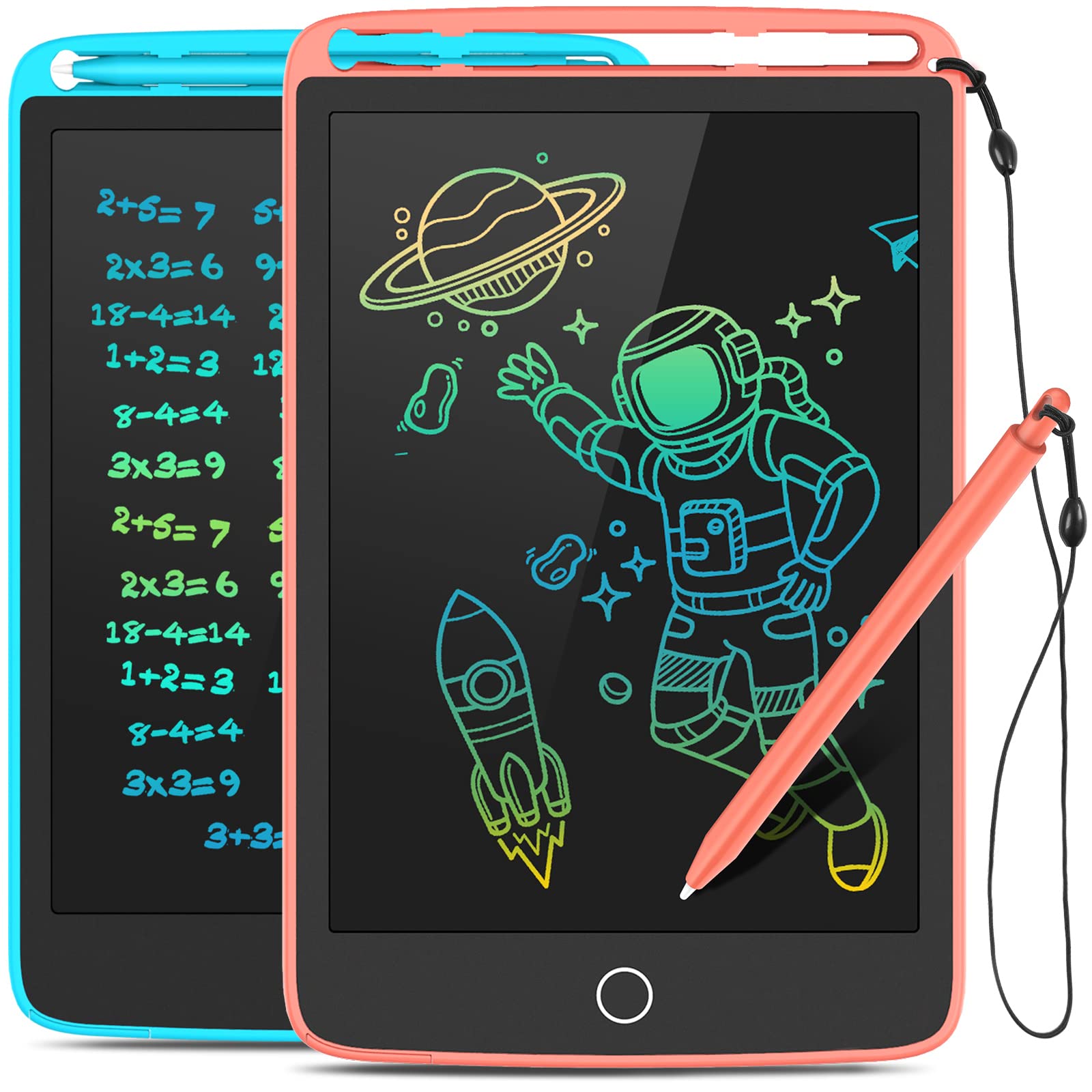 Tableta De Escritura Lcd Tecjoe De 8.5 Pulgadas, Paquete De 2 Con Imanes Para Nevera - Venta Internacional.