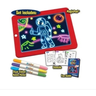 Foto 1 | Lámpara Led Magic Drawing Slate Pad Para Niños Con Accesorios - Venta Internacional.