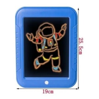Foto 3 | Lámpara Led Magic Drawing Slate Pad Para Niños Con Accesorios - Venta Internacional.