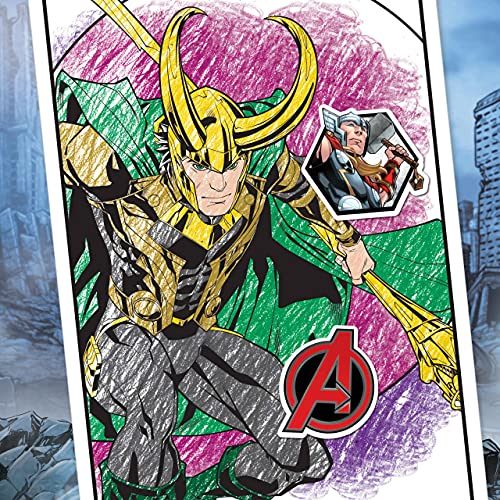 Foto 6 pulgar | Libro Para Colorear De Crayola Avengers Con Pegatinas, Regalo Para Niños, 96 Páginas, Edades 3, 4, 5, 6 - Venta