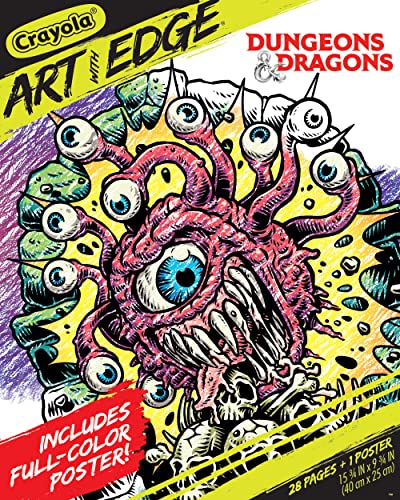 Foto 2 pulgar | Set Para Colorear Crayola Art With Edge Dungeons & Dragons - Venta Internacional.