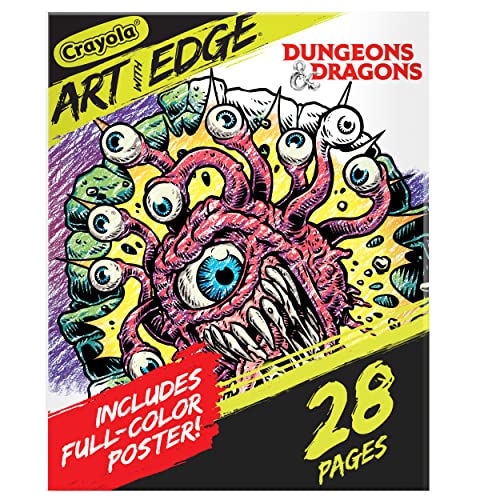 Foto 4 | Set Para Colorear Crayola Art With Edge Dungeons & Dragons - Venta Internacional.
