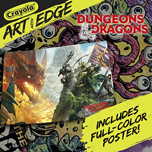 Foto 8 pulgar | Set Para Colorear Crayola Art With Edge Dungeons & Dragons - Venta Internacional.