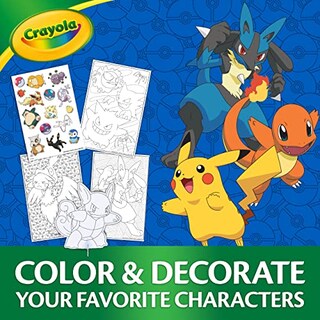 Foto 5 | Estuche para Colorear Crayola Pokémon Squirtle - Venta Internacional