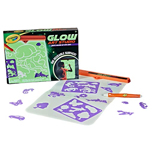 Foto 4 | Set De Arte Crayola Glow Art Studio Con Varita De Luz Y Lienzo Brillante - Venta Internacional.